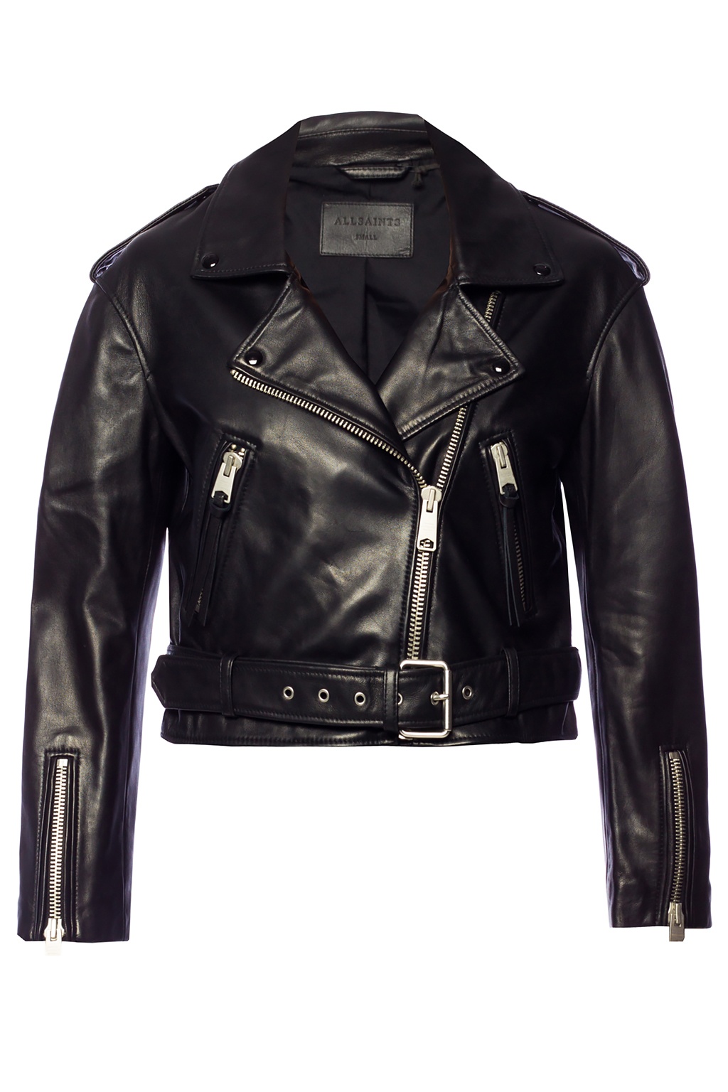 All saints 2025 anderson leather jacket